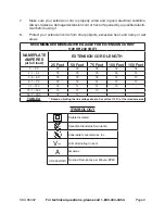 Предварительный просмотр 9 страницы Harbor Freight Tools Central Machinery Industrial 95302 Assembly And Operation Instructions Manual