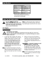 Preview for 6 page of Harbor Freight Tools CentralPneumatic 66984 Owner'S Manual & Safety Instructions