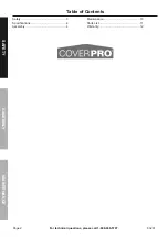 Preview for 2 page of Harbor Freight Tools CoverPro 63297 Owner'S Manual & Safety Instructions