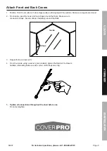 Preview for 9 page of Harbor Freight Tools CoverPro 63297 Owner'S Manual & Safety Instructions