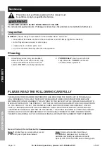 Preview for 10 page of Harbor Freight Tools CoverPro 63297 Owner'S Manual & Safety Instructions