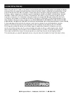 Preview for 12 page of Harbor Freight Tools CoverPro 63297 Owner'S Manual & Safety Instructions