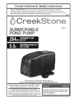 Harbor Freight Tools creekstone 63313 Owner'S Manual preview