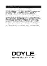 Preview for 4 page of Harbor Freight Tools DOYLE Owner'S Manual & Safety Instructions