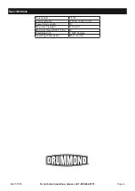 Предварительный просмотр 3 страницы Harbor Freight Tools Drummond 57038 Owner'S Manual