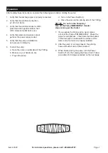 Предварительный просмотр 7 страницы Harbor Freight Tools Drummond 63320 Owner'S Manual & Safety Instructions