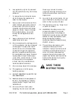 Preview for 3 page of Harbor Freight Tools Four Post Boot & Glove Dryer 67326 Set Up And Operating Instructions Manual