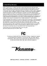 Предварительный просмотр 8 страницы Harbor Freight Tools Kenway 58469 Owner'S Manual & Safety Instructions
