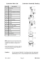 Preview for 8 page of Harbor Freight Tools LUBRICATOR 40312 Assembly And Operating Instructions Manual