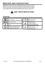 Preview for 3 page of Harbor Freight Tools luminarEVERYDAY 59249 Owner'S Manual & Safety Instructions