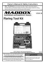 Preview for 1 page of Harbor Freight Tools MADDOX 1721C-B Owner'S Manual & Safety Instructions