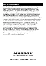 Preview for 8 page of Harbor Freight Tools Maddox MD1-1 Owner'S Manual & Safety Instructions