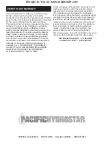 Preview for 12 page of Harbor Freight Tools PacificHydrostar 68387 Manual