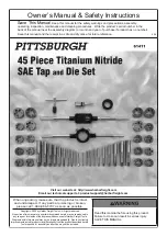 Harbor Freight Tools PITTSBURGH 61411 Owner'S Manual & Safety Instructions предпросмотр