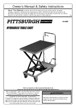 Предварительный просмотр 1 страницы Harbor Freight Tools Pittsburgh 614405 Owner'S Manual & Safety Instructions