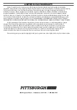 Предварительный просмотр 8 страницы Harbor Freight Tools Pittsburgh 614405 Owner'S Manual & Safety Instructions