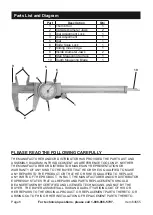 Предварительный просмотр 6 страницы Harbor Freight Tools PITTSBURGH 63655 Owner'S Manual & Safety Instructions