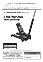 Harbor Freight Tools PITTSBURGH 64879 Owner'S Manual & Safety Instructions preview