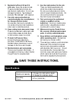 Предварительный просмотр 3 страницы Harbor Freight Tools PITTSBURGH AUTOMOTIVE 56411 Owner'S Manual & Safety Instructions