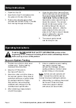 Preview for 4 page of Harbor Freight Tools PITTSBURGH AUTOMOTIVE 63391 Owner'S Manual & Safety Instructions