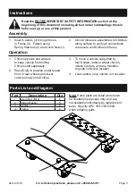 Preview for 3 page of Harbor Freight Tools Pittsburgh Automotive 67338 Owner'S Manual & Safety Instructions