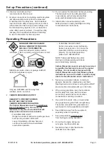 Preview for 3 page of Harbor Freight Tools PREDATOR 59134 Owner'S Manual & Safety Instructions