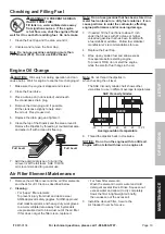 Предварительный просмотр 19 страницы Harbor Freight Tools PREDATOR 59134 Owner'S Manual & Safety Instructions