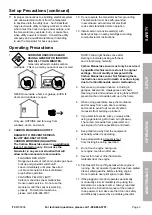 Preview for 3 page of Harbor Freight Tools PREDATOR 59206 Owner'S Manual & Safety Instructions