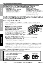 Предварительный просмотр 16 страницы Harbor Freight Tools PREDATOR 59206 Owner'S Manual & Safety Instructions