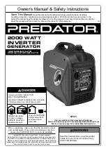 Harbor Freight Tools Predator 62523 User Manual preview