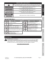 Preview for 3 page of Harbor Freight Tools Predator 69784 Owner'S Manual