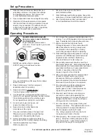 Preview for 4 page of Harbor Freight Tools Predator 69784 Owner'S Manual