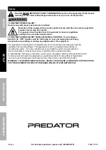 Preview for 6 page of Harbor Freight Tools Predicator 212cc Owner'S Manual