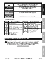 Preview for 3 page of Harbor Freight Tools Storm Cat 60338 Owner'S Manual & Safety Instructions