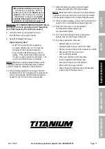 Предварительный просмотр 18 страницы Harbor Freight Tools TITANIUM TIG200 Owner'S Manual