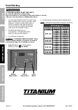 Предварительный просмотр 19 страницы Harbor Freight Tools TITANIUM TIG200 Owner'S Manual