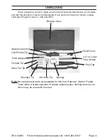 Preview for 4 page of Harbor Freight Tools TORCH KIT 94903 Set Up And Operating Instructions Manual