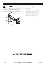 Предварительный просмотр 4 страницы Harbor Freight Tools U.S. GENERAL 64166 Owner'S Manual & Safety Instructions