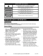 Preview for 2 page of Harbor Freight Tools vulcan 63785 Owner'S Manual