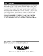 Preview for 12 page of Harbor Freight Tools vulcan 63785 Owner'S Manual