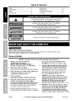 Preview for 2 page of Harbor Freight Tools Vulcan Migmax 215 Owner'S Manual & Safety Instructions