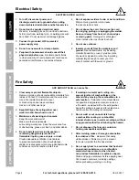 Preview for 4 page of Harbor Freight Tools Vulcan Migmax 215 Owner'S Manual & Safety Instructions