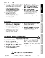 Preview for 5 page of Harbor Freight Tools Vulcan Migmax 215 Owner'S Manual & Safety Instructions