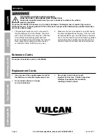 Preview for 6 page of Harbor Freight Tools Vulcan Migmax 215 Owner'S Manual & Safety Instructions