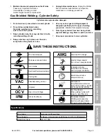 Preview for 5 page of Harbor Freight Tools Vulcan VA-SPLG Owner'S Manual & Safety Instructions