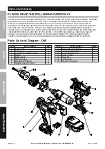 Preview for 14 page of Harbor Freight Tools Warrior 57383 Owner'S Manual & Safety Instructions