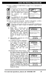 Preview for 11 page of Harbor Freight Tools ZR8S OBD2 Owner'S Manual