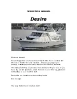 Harbor Desire Operation Manual preview