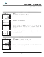 Preview for 3 page of Harbortouch OMNI 3200 Quick Reference Manual