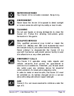 Preview for 10 page of Harbour Xavier 2.0 User Manual